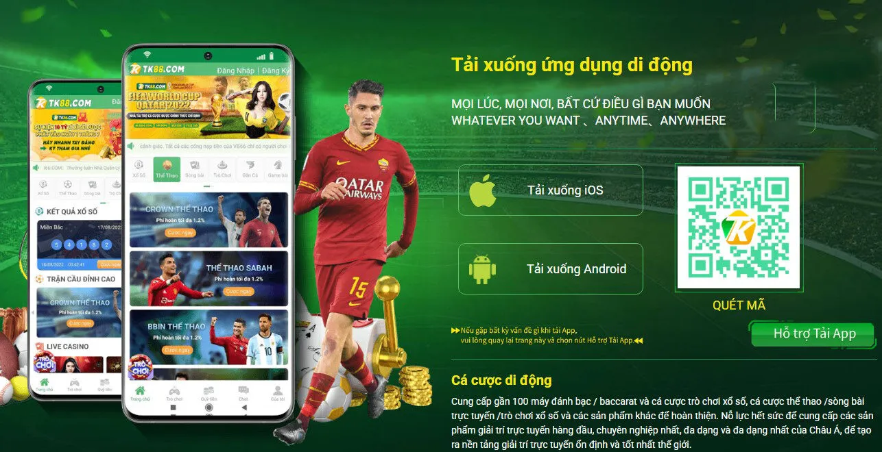 Hướng dẫn tải app TK88 nhanh chóng chỉ trong 1 nốt nhạc